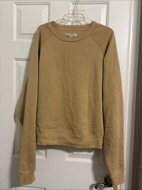 Urban Outfitters Raglan Beige  Crewneck Sweatshirt